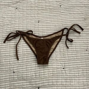 Mora Brown Bathing Suit Bottoms
